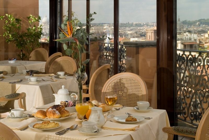 Hotel Barberini Rom Restaurant billede
